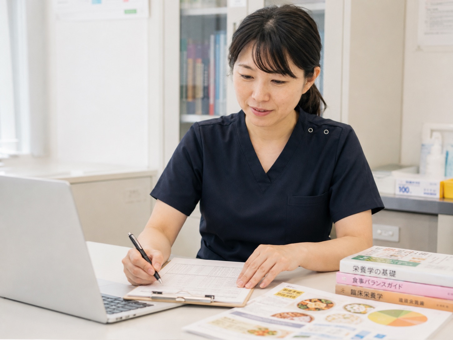 管理栄養士の仕事の様子