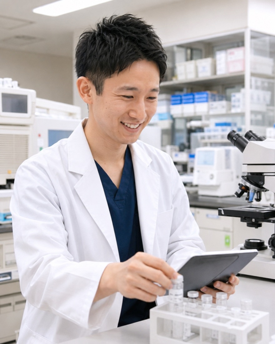 臨床検査技師（伊藤 駿さん）