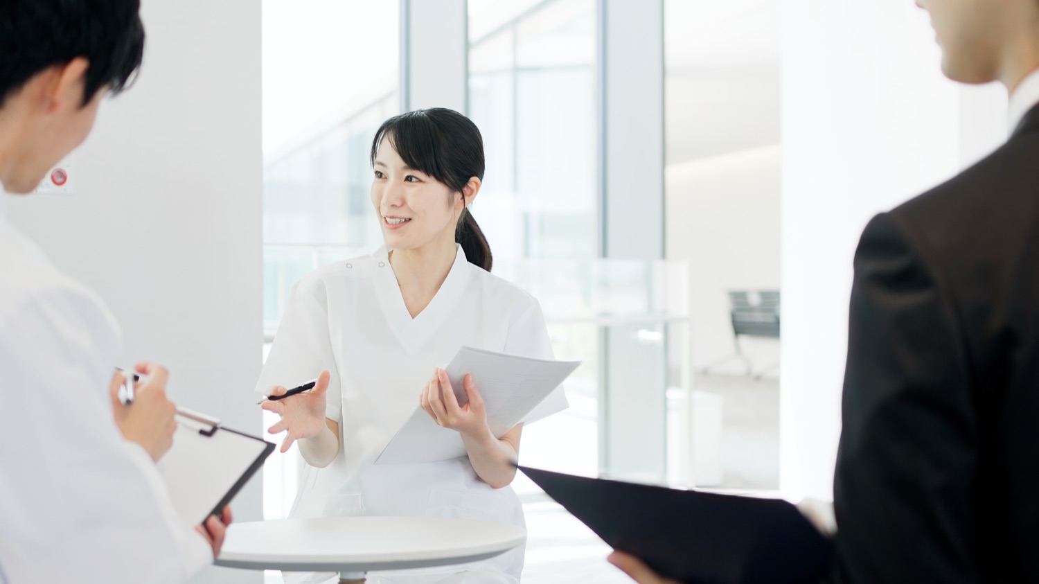 看護師の仕事の様子