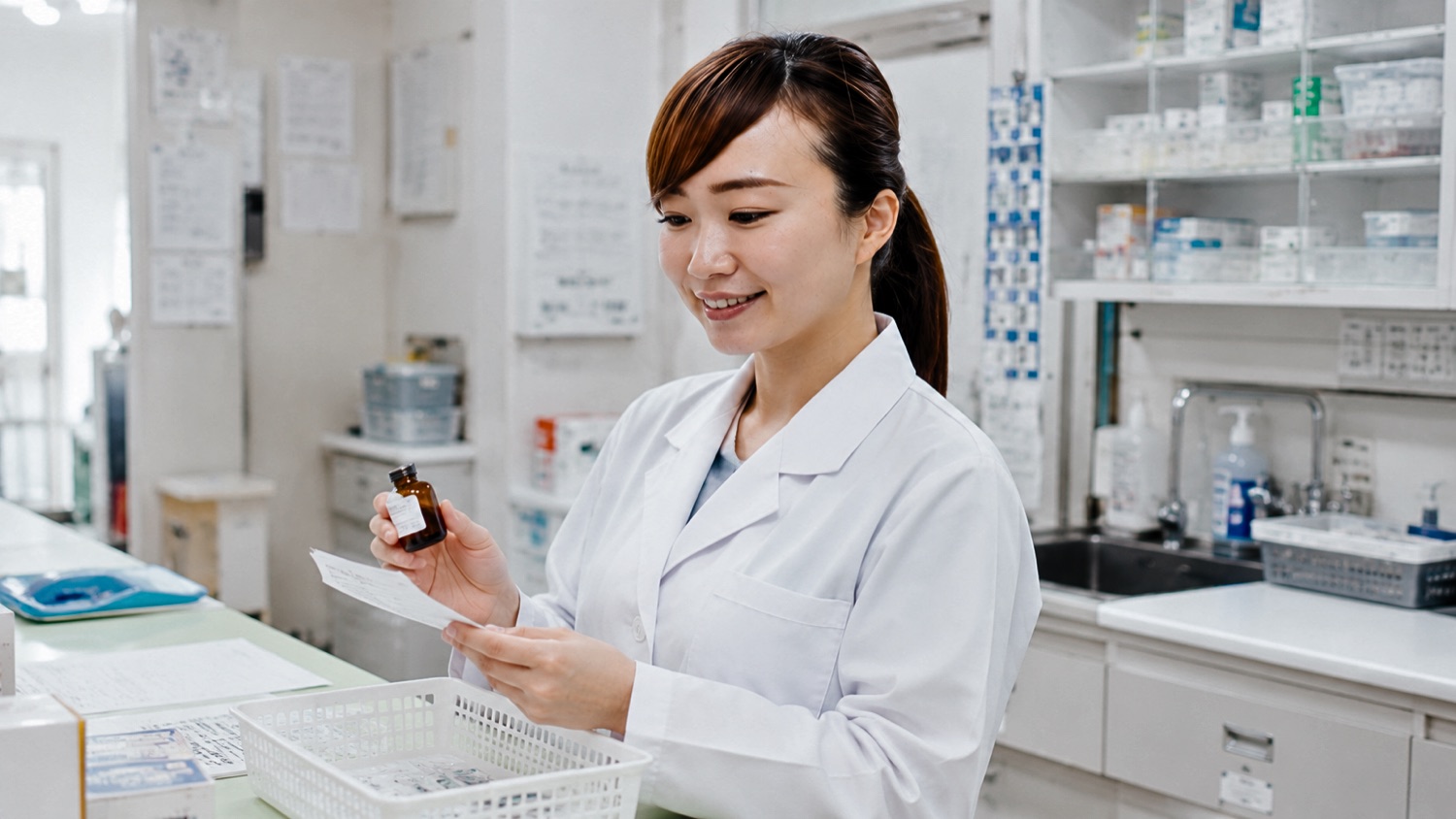 薬剤師の仕事の様子